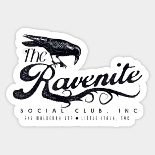 The Ravenite Social Club // Gotti Mob Mafia NYC Sticker